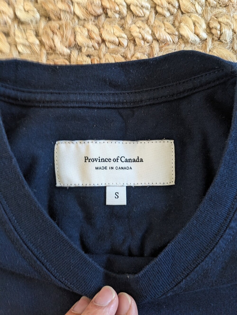 Three Province Of Canada Monday Crop Tshirts Gray Navy Black Small - Picture 5 of 6